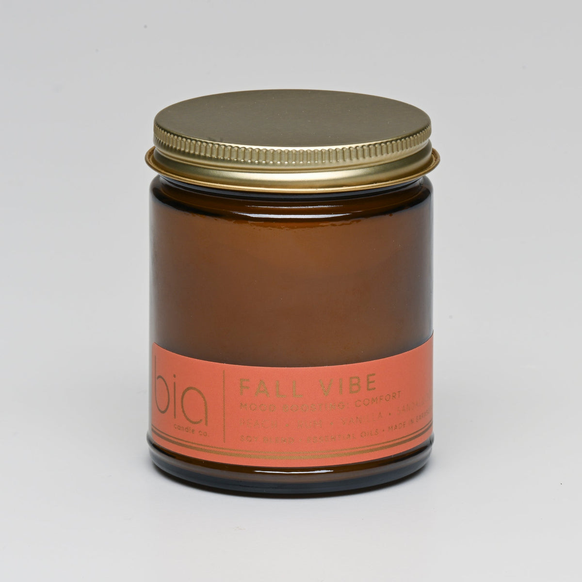 Fall Vibe Functional Mood Boosting Candle - Calming & Grounding