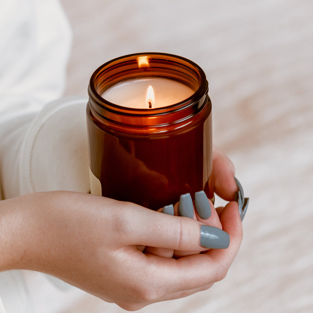 Palo Santo Soy Blend Candle — Cedarwood, Incense & Sandalwood